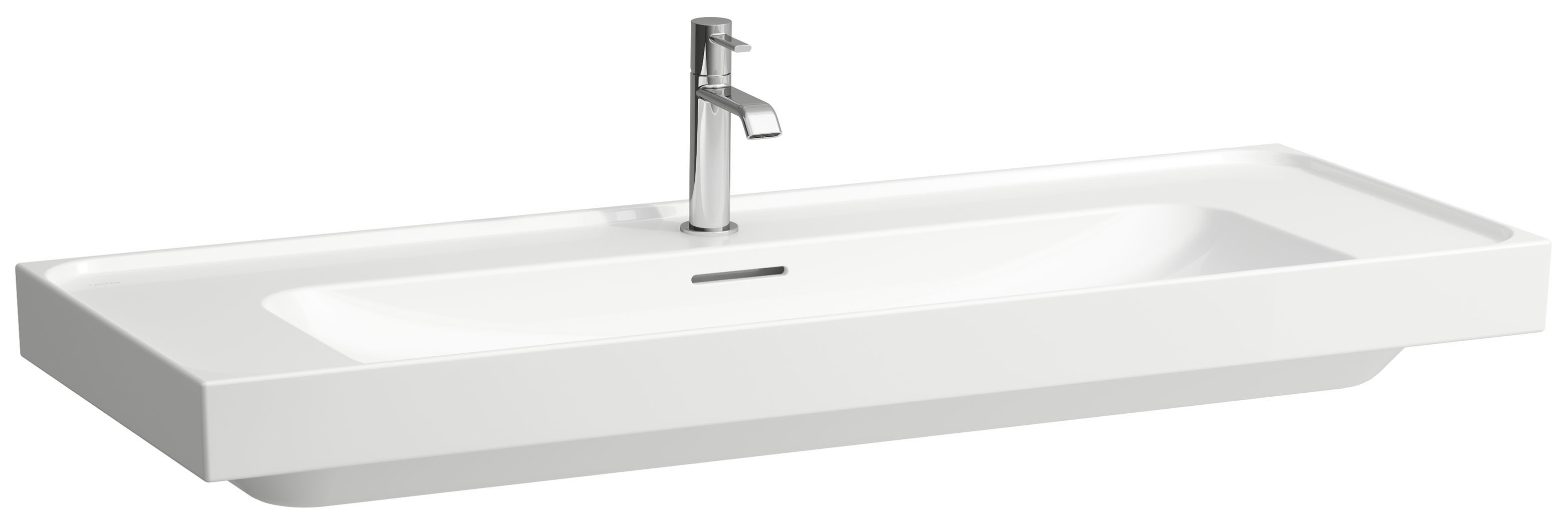 Laufen Meda lavoar 120x46 cm dreptunghiular clasică-mobilier alb luciu H8141114001071