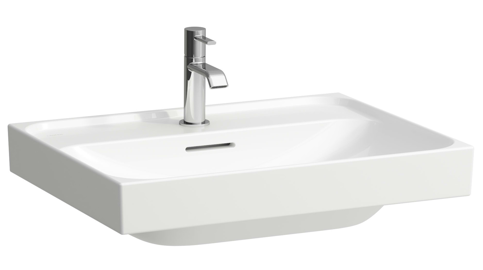 Laufen Meda lavoar 60x46 cm dreptunghiular clasică-mobilier alb luciu H8101134001041