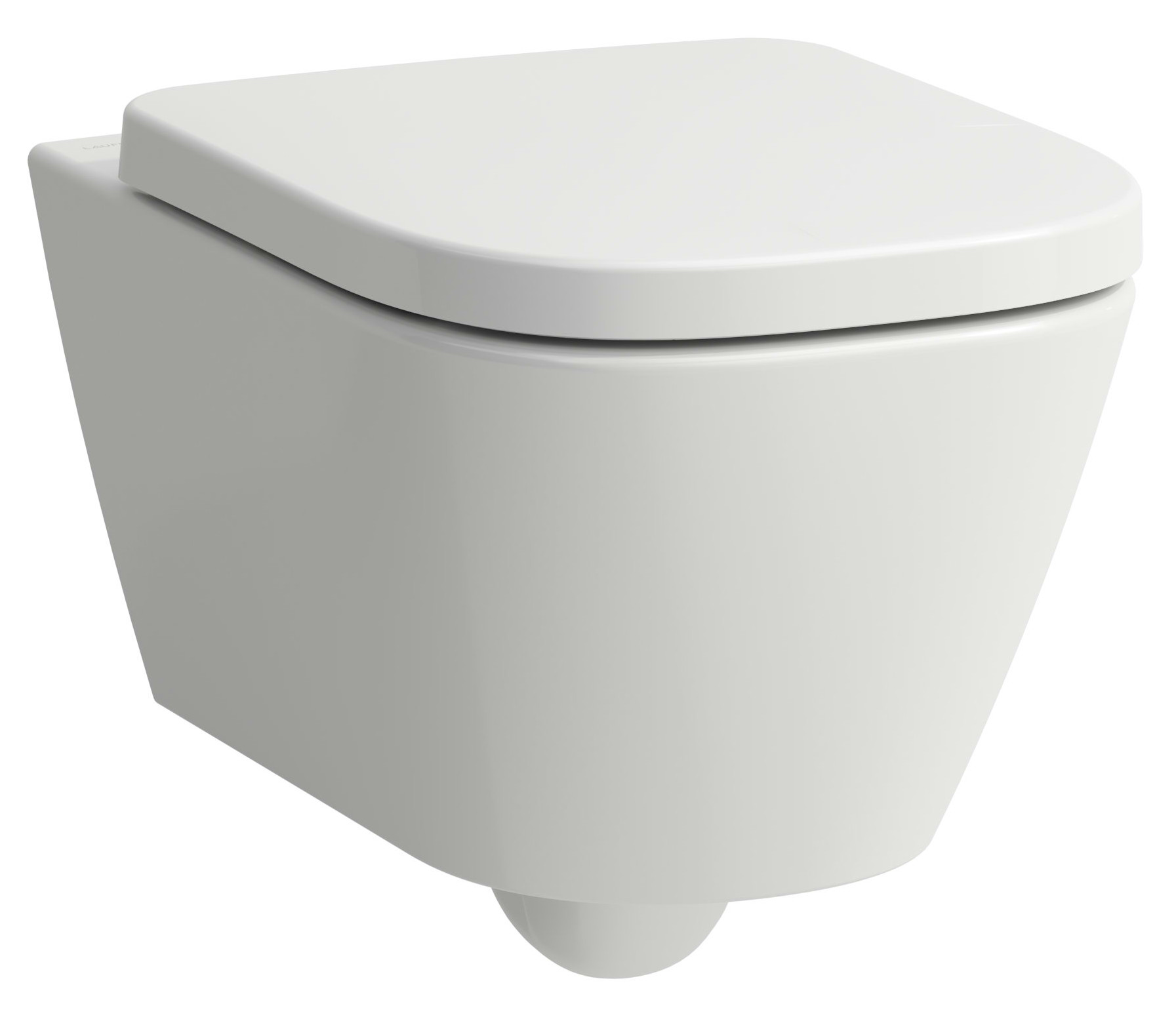 Laufen Meda vas wc agăţat fără margine cu spălare turbionară alb lucios H8201100000001