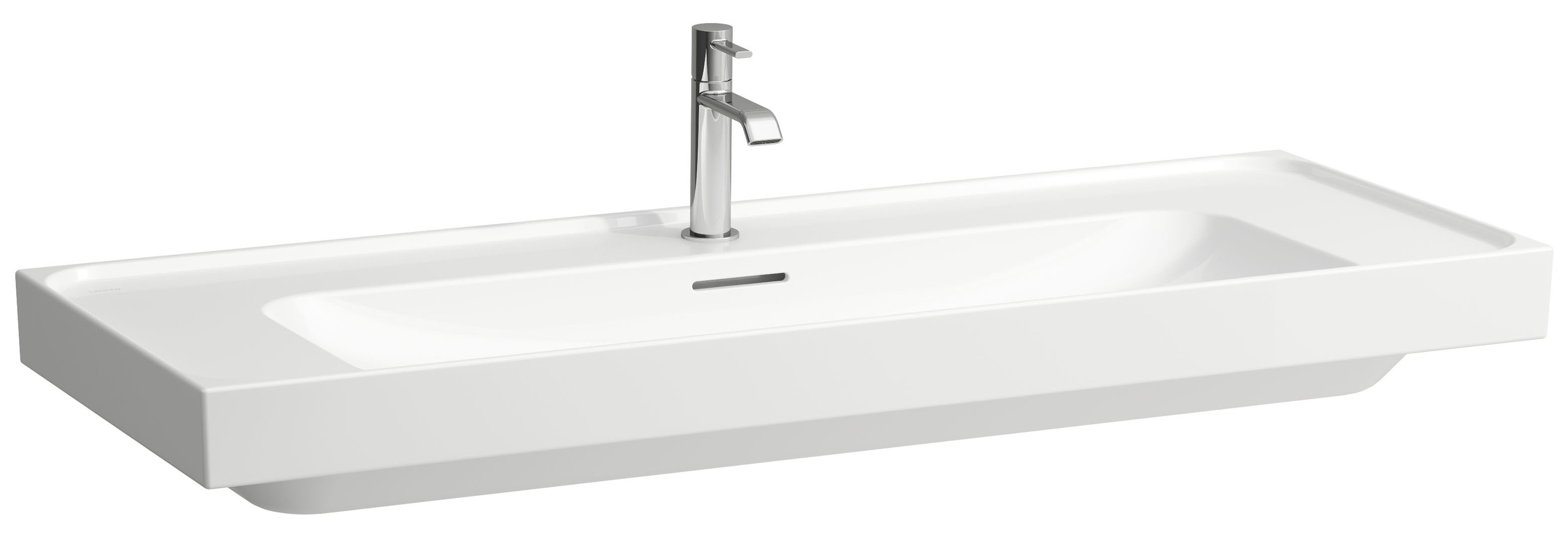Laufen Meda lavoar 120x46 cm dreptunghiular clasică-mobilier alb luciu H8141110001041