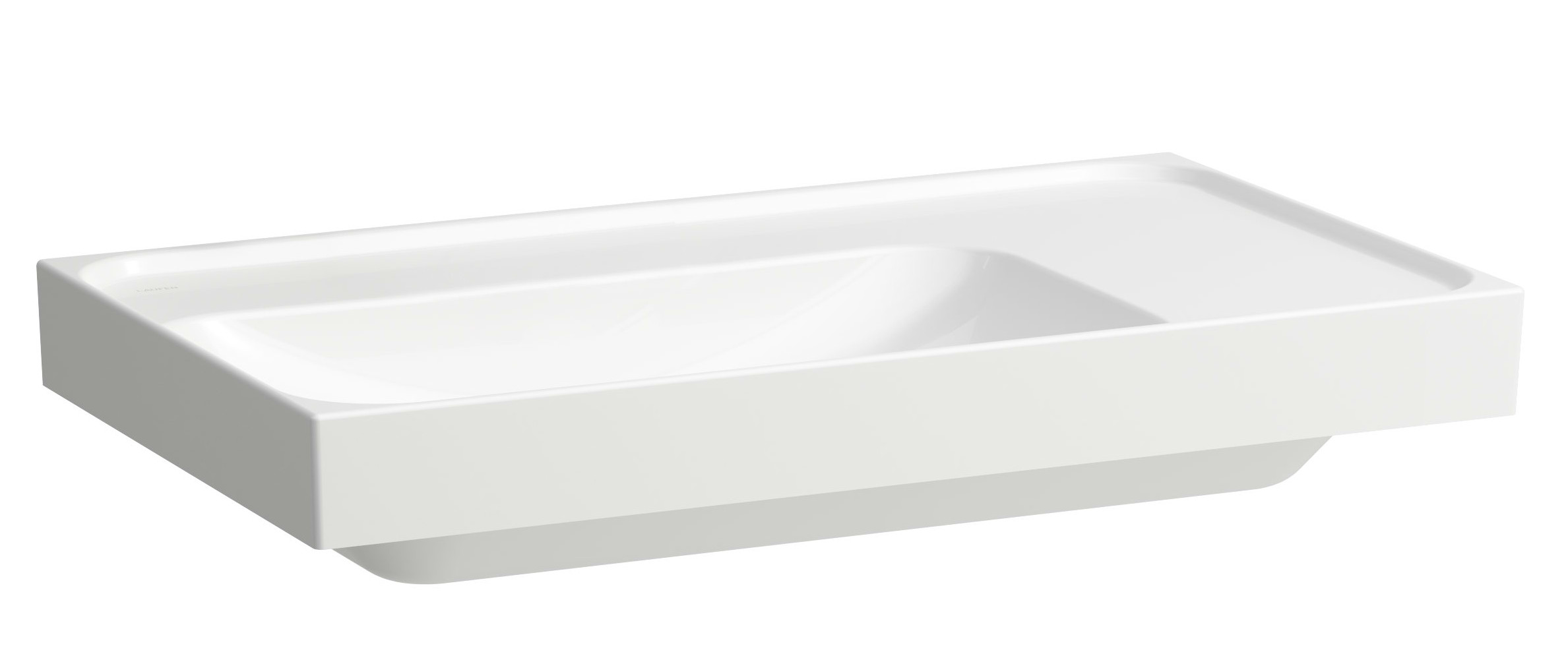 Laufen Meda lavoar 80x46 cm dreptunghiular clasică-mobilier alb H8171160001091