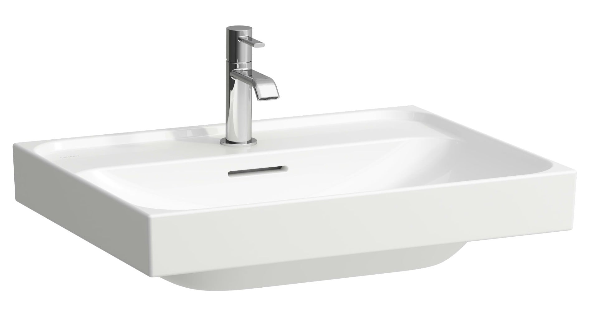 Laufen Meda lavoar 60x46 cm dreptunghiular clasică-mobilier alb H8101130001091