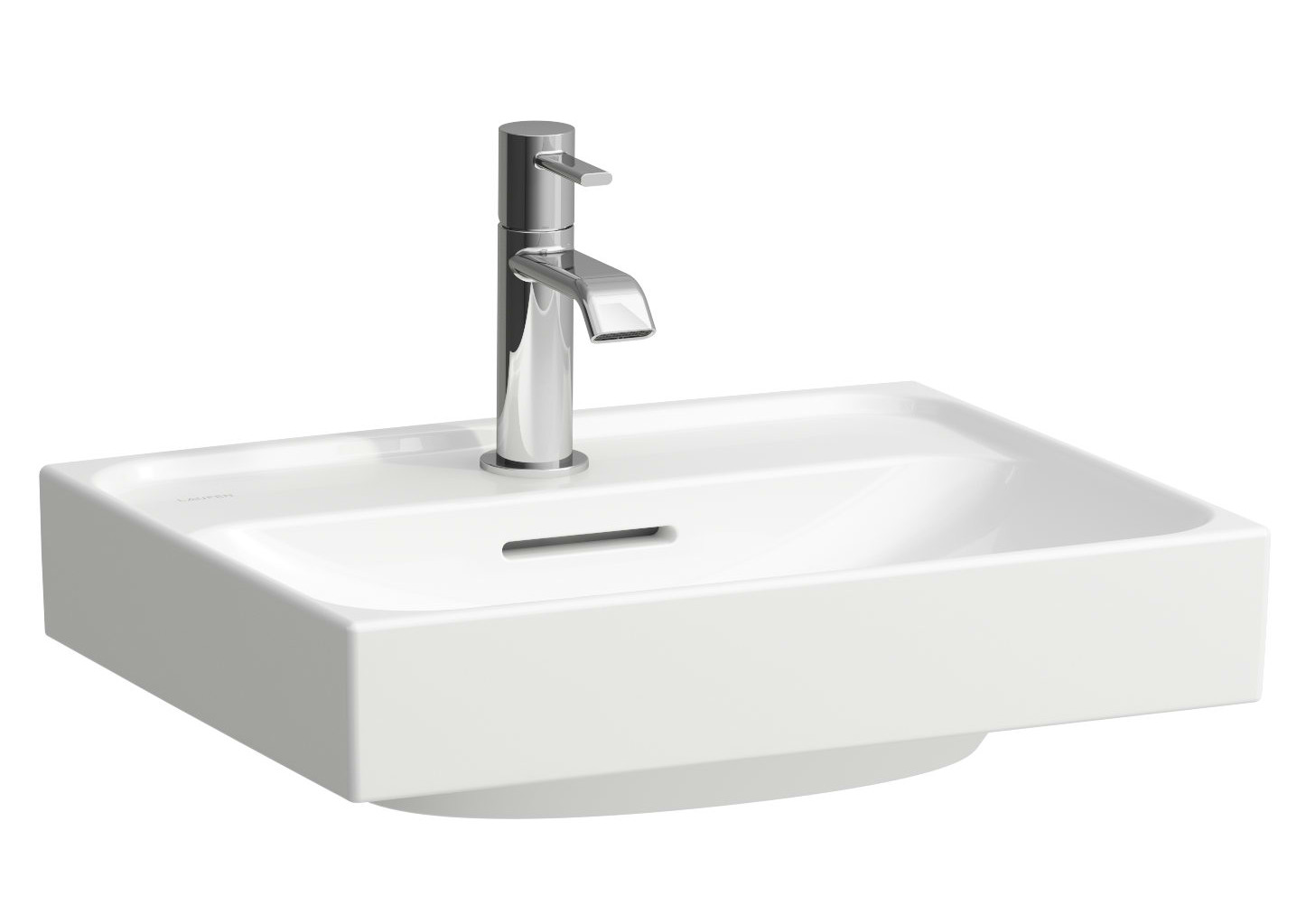 Laufen Meda lavoar 45x35 cm dreptunghiular clasică-mobilier alb H8161110001041