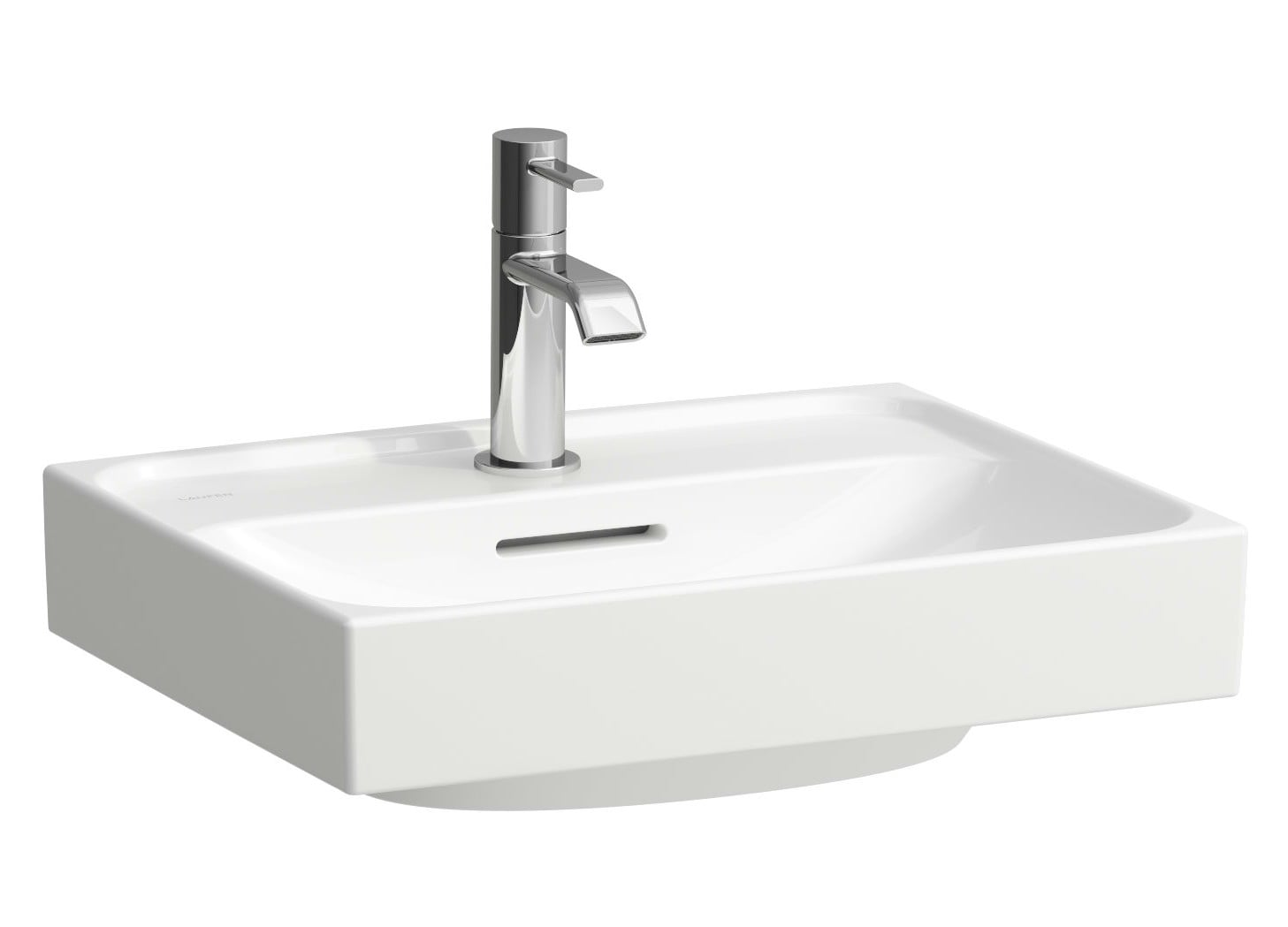 Laufen Meda lavoar 45x35 cm dreptunghiular clasică-mobilier alb H8151110001091