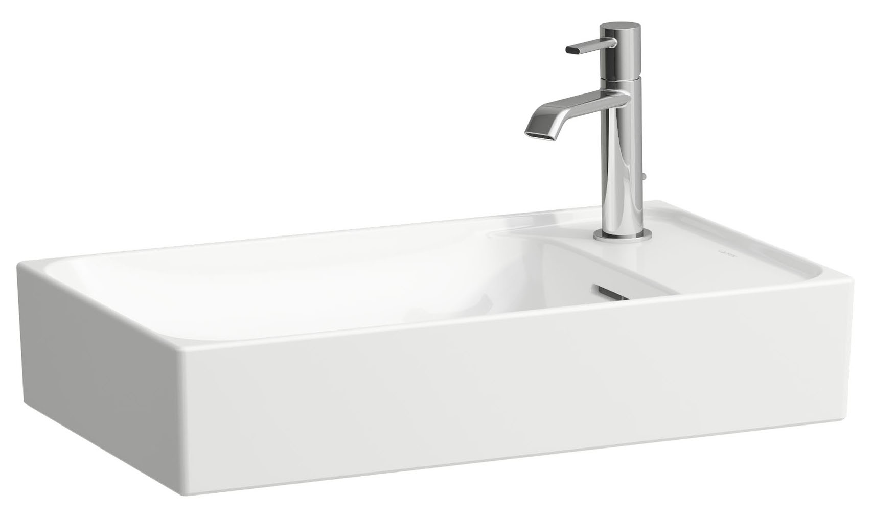 Laufen Meda lavoar 60x35 cm dreptunghiular de blat alb mat H8121137571121