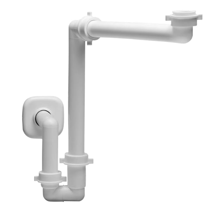 Kronenbach Universal sifon pentru lavoar tubular alb 301904 KB