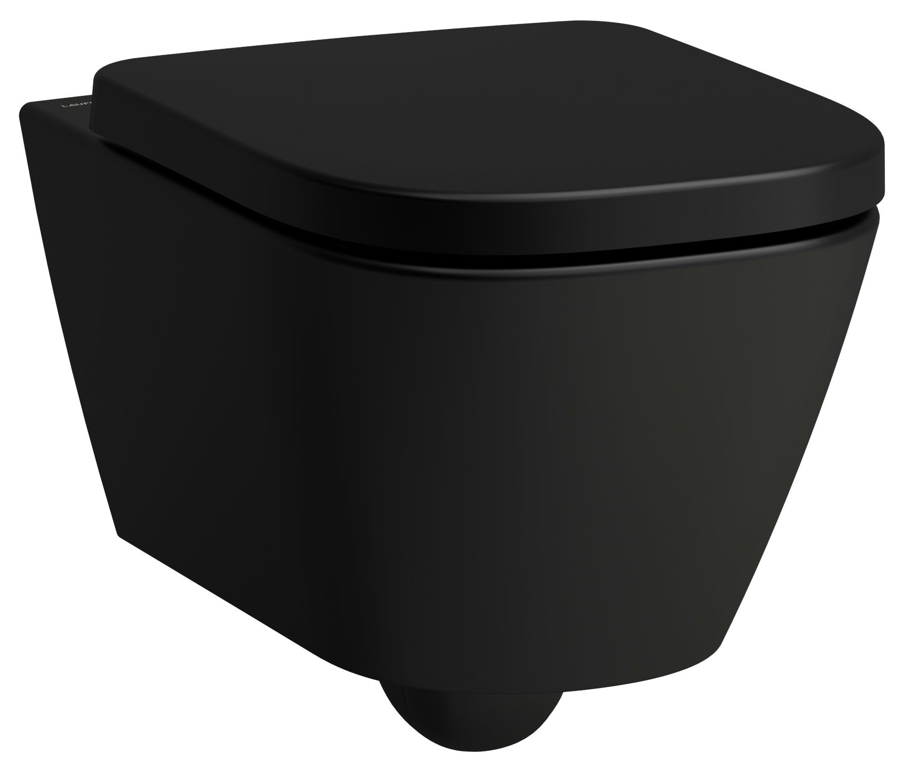 Laufen Meda vas wc agăţat cu spălare turbionară negru mat H8201107160001