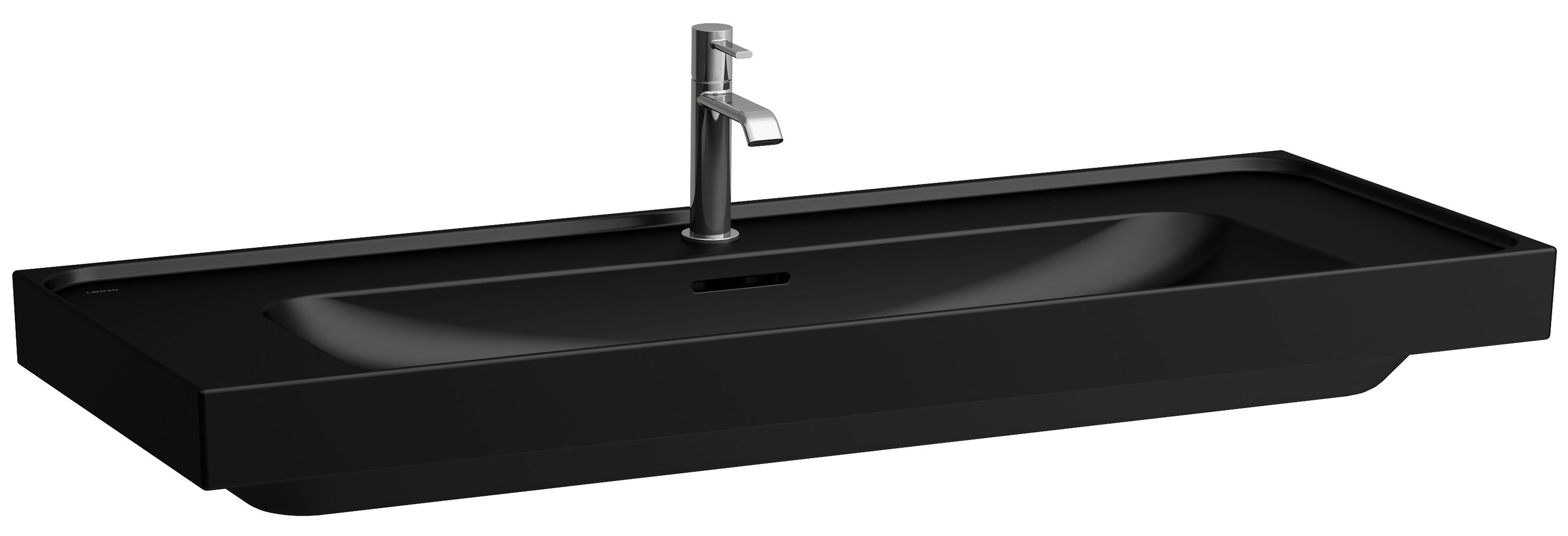 Laufen Meda lavoar 120x46 cm dreptunghiular clasică-mobilier negru mat H8141117161071