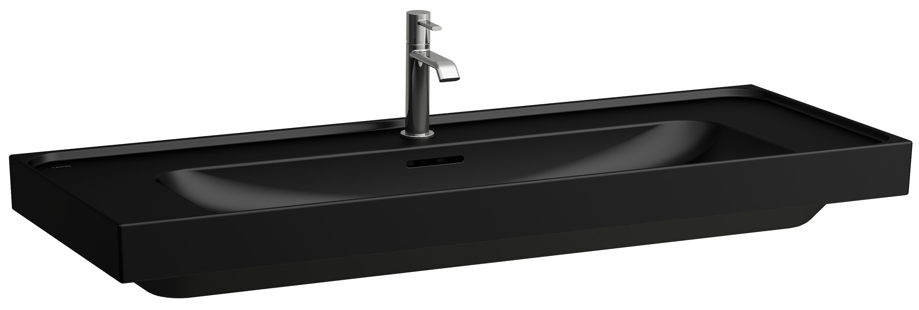 Laufen Meda lavoar 120x46 cm dreptunghiular clasică-mobilier negru mat H8141117161041