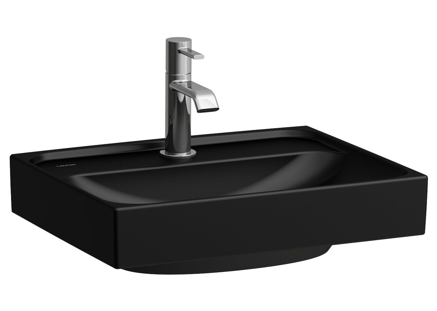 Laufen Meda lavoar 45x35 cm dreptunghiular clasică-mobilier negru H8151117161041