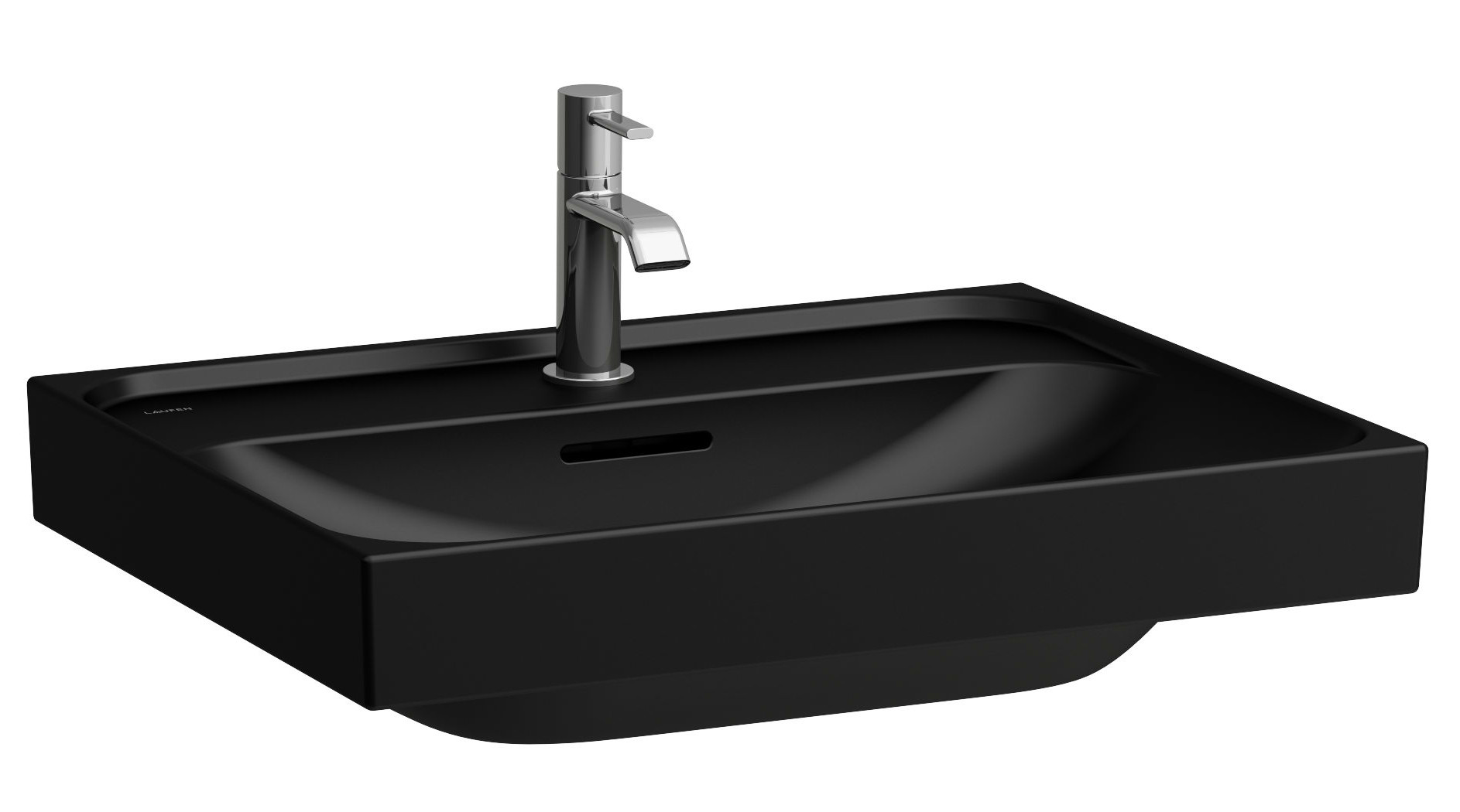 Laufen Meda lavoar 60x46 cm dreptunghiular clasică-mobilier negru mat H8101137161091