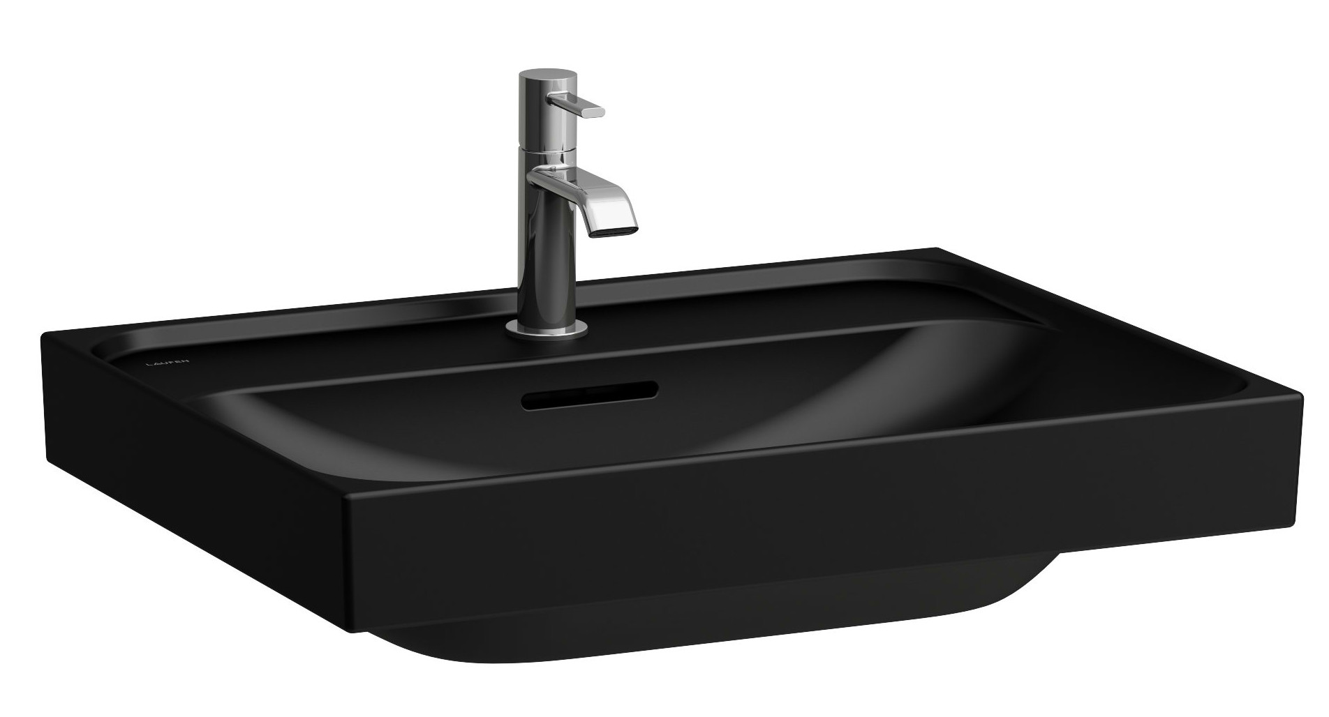 Laufen Meda lavoar 60x46 cm dreptunghiular clasică-mobilier negru mat H8101137161041