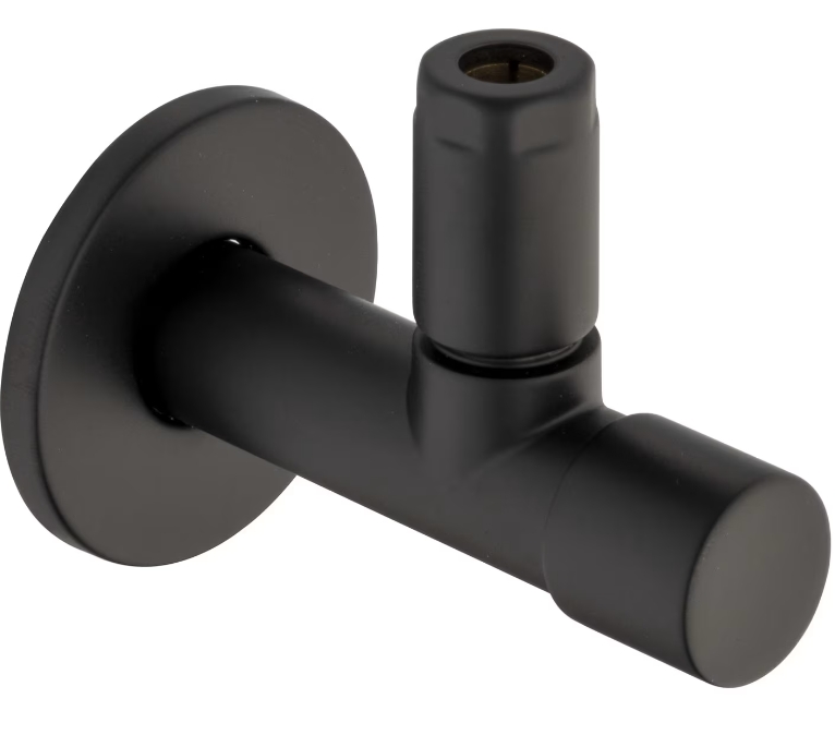 Kronenbach Lima 2.0 Black supapă de perete unghiular || 41.321.071.0001SM
