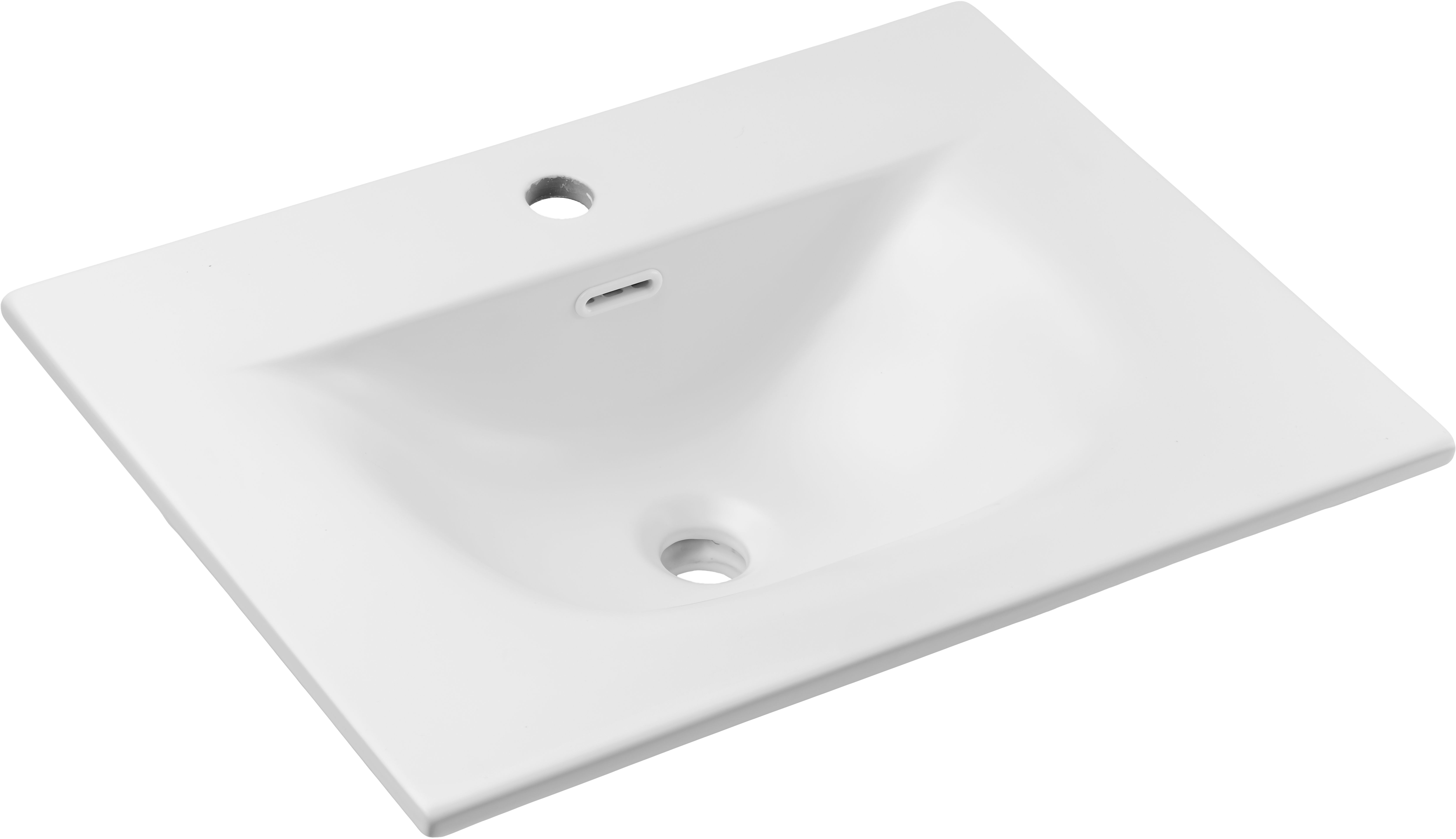 Comad Sky lavoar 61x46 cm dreptunghiular mobilier alb SKY 1 60 MATT WHITE ( E-8099-60 )
