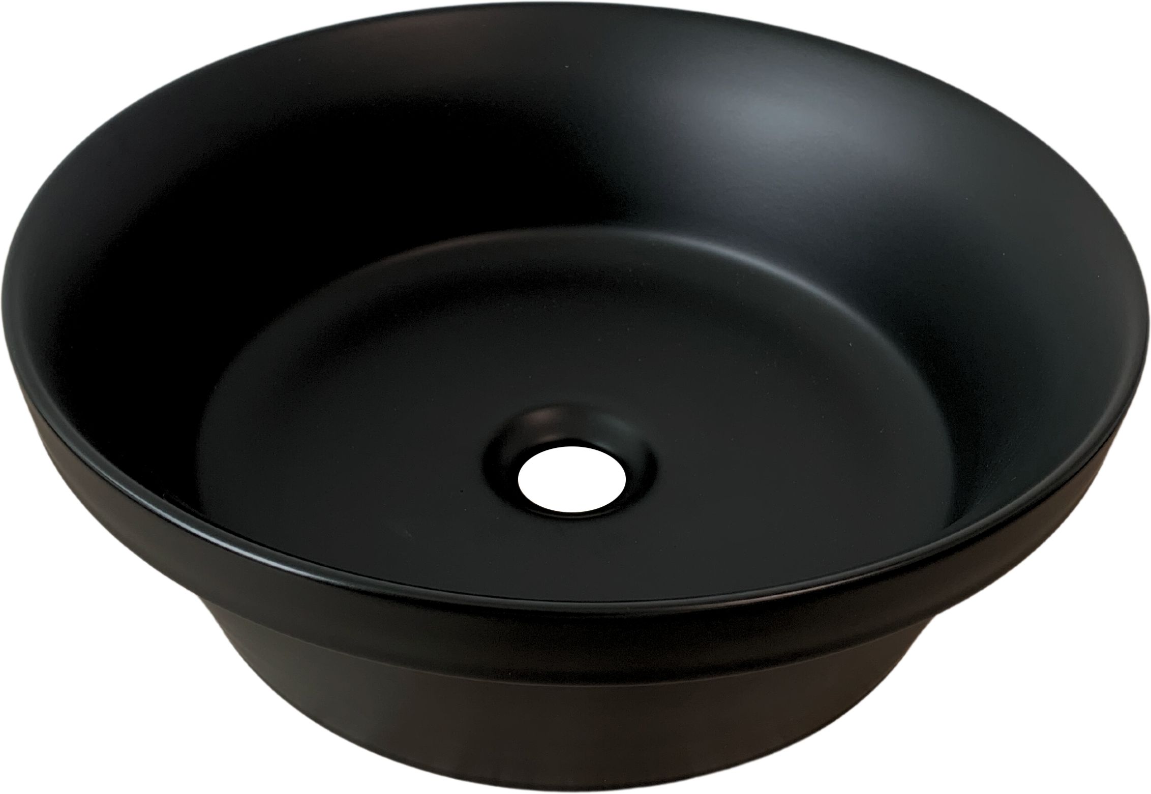 Comad Mada lavoar 40x40 cm rotund de blat negru UN-MADA-MB 115MB