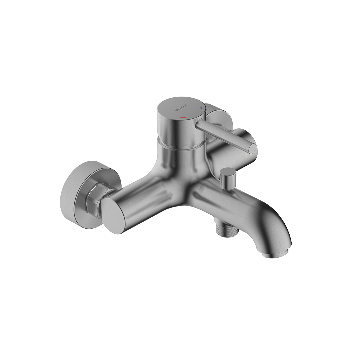 Oltens Molle baterie cadă-duș perete nichel 34000910