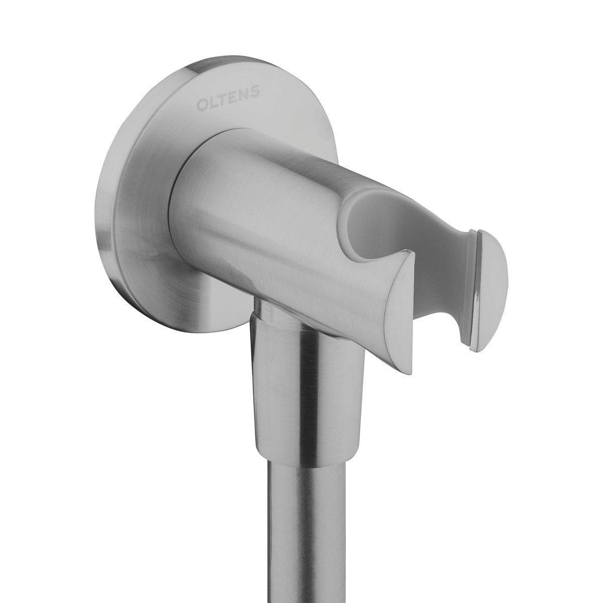 Oltens Hvita conexiune unghiulară cu mâner nichel 39304910