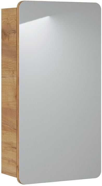 Comad Aruba dulap 40x16x75 cm cu oglinda stejar ARUBA 842 -40CM FSC