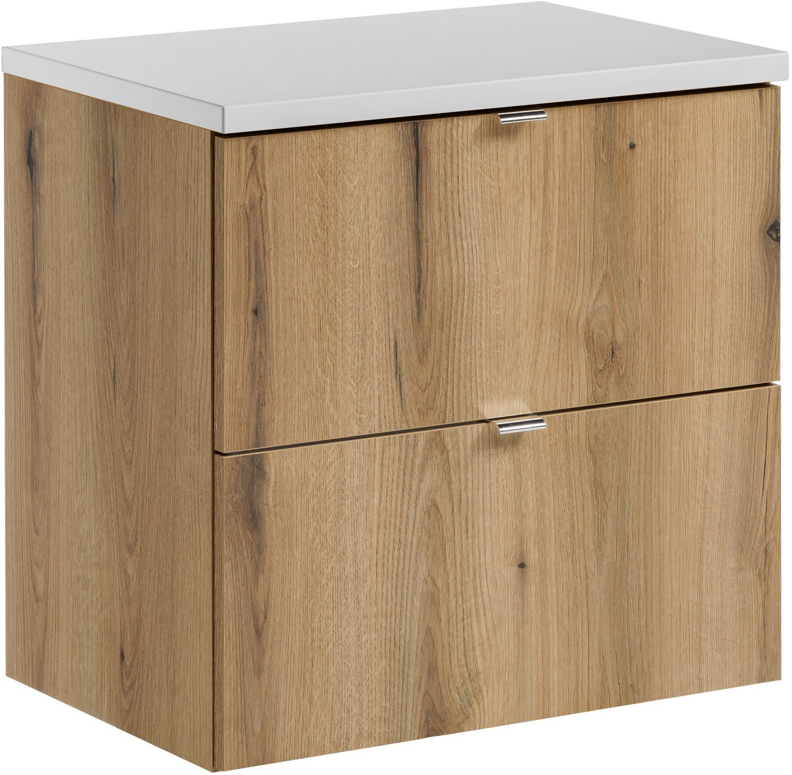 Set dulap Comad Nova Oak NOVA OAK A 82-60-2S, blat Comad Nova White NOVA WHITE 89-60