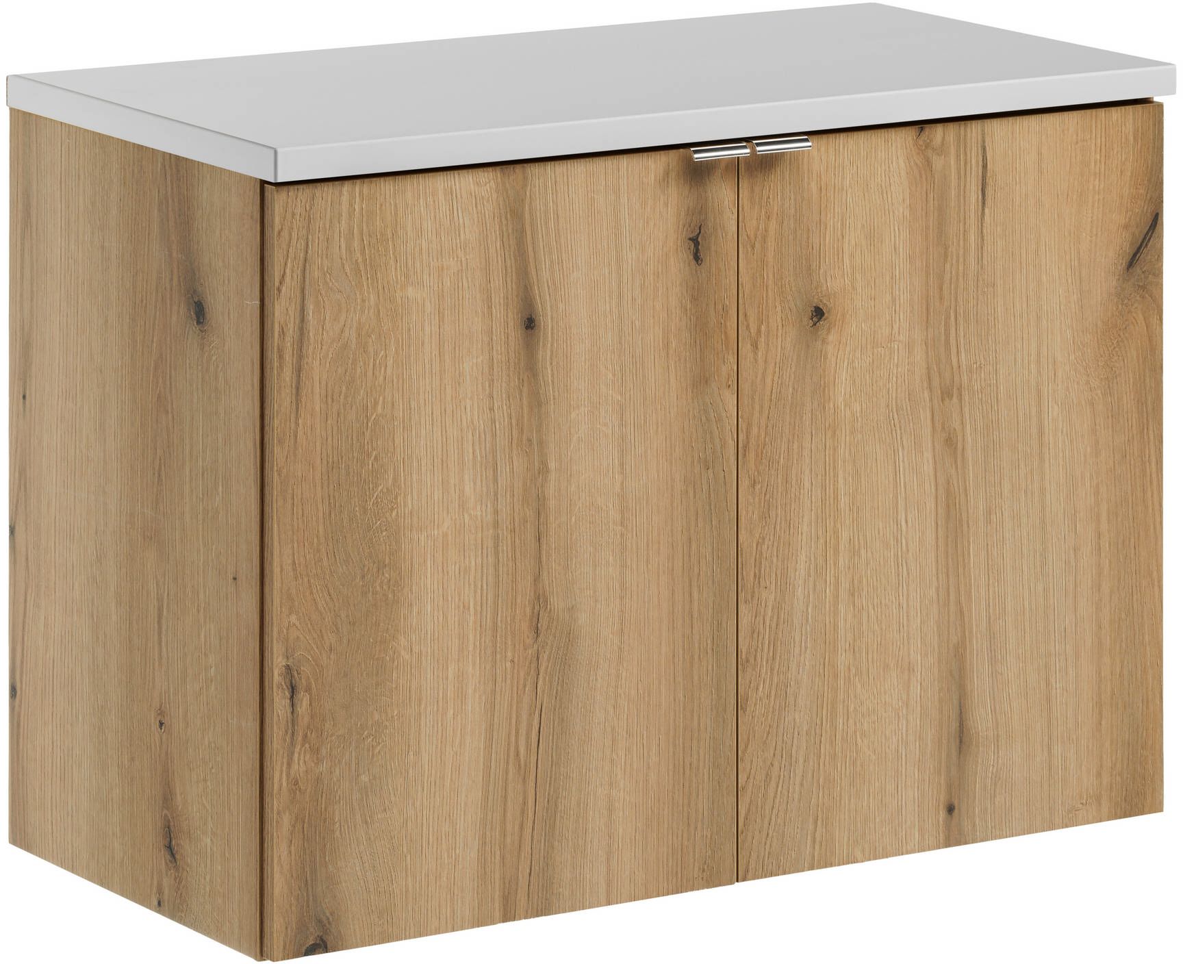 Set dulap Comad Nova Oak NOVA OAK A 82-80-2D, blat Comad Nova White NOVA WHITE 89-80