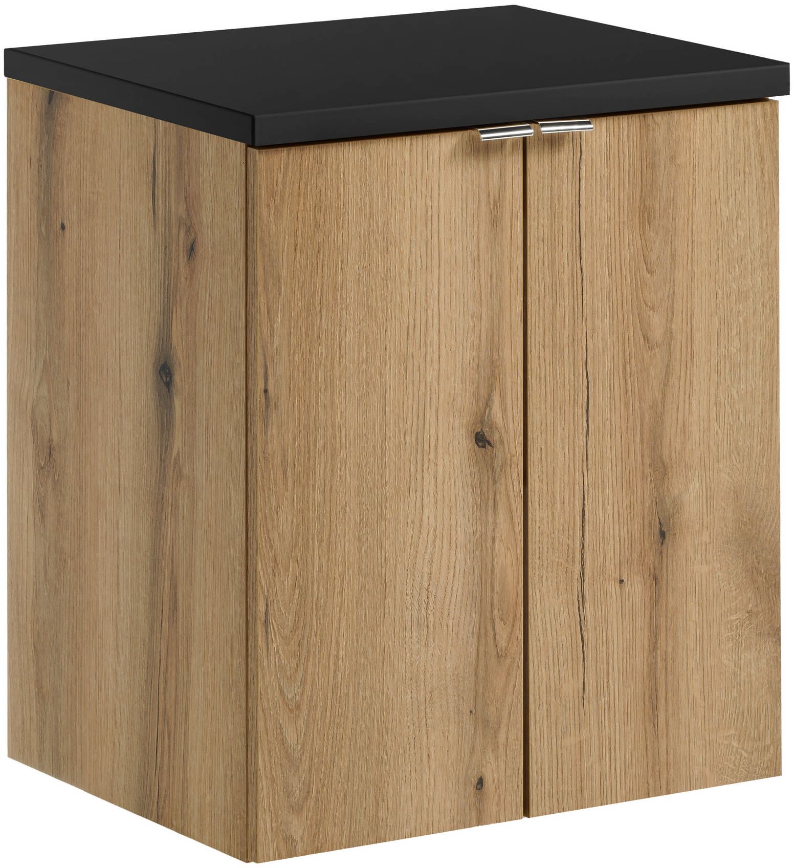 Set dulap Comad Nova Oak NOVA OAK A 82-50-2D, blat Comad Nova Black NOVA BLACK B 89-50
