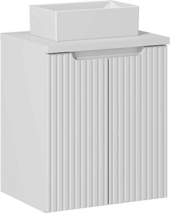 Set dulap Comad Nova White NOVA WHITE 82-50-2D, lavoar Comad Gaja UN-GAJA35-SW 78570A(35), NOVA WHITE 89-50