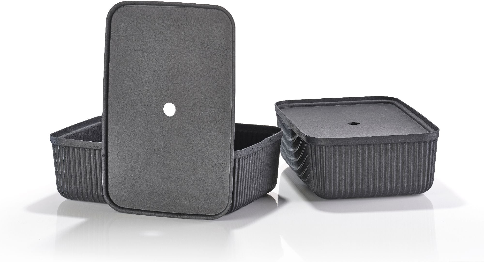 Zone Denmark Pulp recipient de baie negru 31777