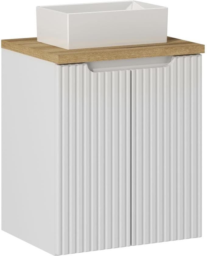 Set dulap Comad Nova White NOVA WHITE 82-50-2D, lavoar Comad Gaja UN-GAJA35-SW 78570A(35), NOVA OAK A 89-50
