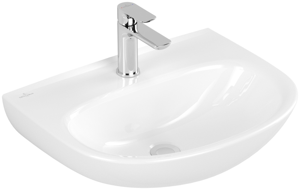 Villeroy & Boch O.Novo lavoar 55x44 cm semicircular clasică alb 4A4056R1