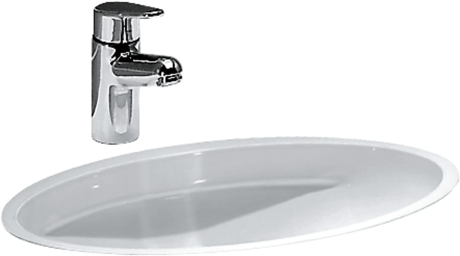 Laufen Savoy lavoar 50x35 cm ovale sub blat alb H8131920001551