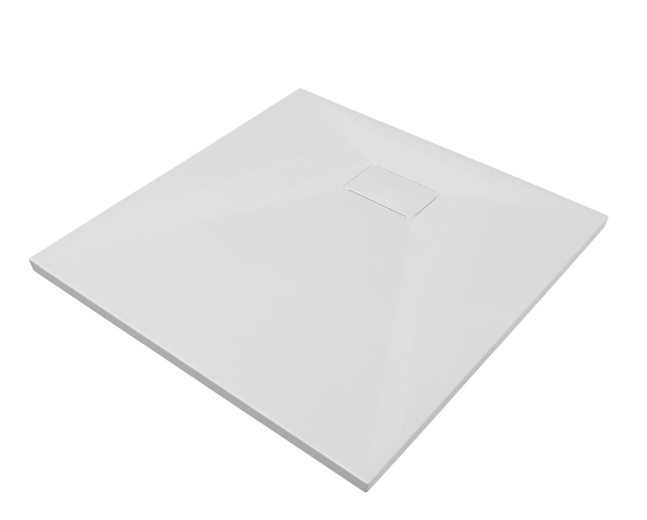 Besco Vexo cădiță de duș pătrată 90x90 cm alb BV-90-90-K