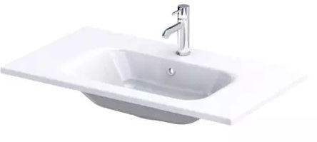 Oristo Are lavoar 81x46 cm dreptunghiular mobilier alb UME-AR-80-92