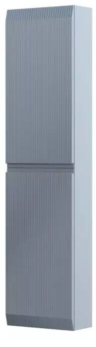 Oristo Brylant dulap 40x17x160 cm laterala pe perete gri OR36-SB2D-40-16R