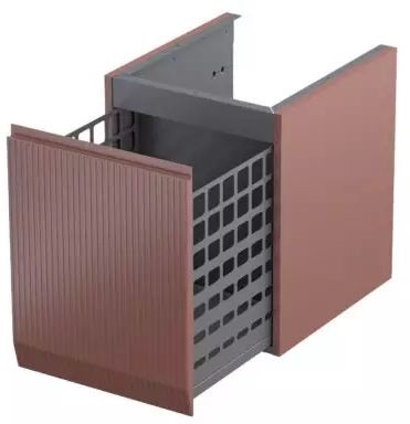 Oristo Brylant dulap 40x45.5x50 cm laterala pe perete OR36-SN1S-40-19R