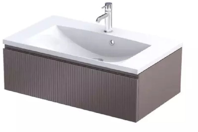 Oristo Brylant dulap 79.6x45.5x25 cm sub chiuveta pe perete bej OR36-SD1S-80-21R