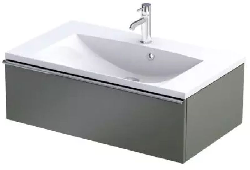 Oristo Etna dulap 119.6x45.5x25 cm sub chiuveta pe perete verde OR52-SD1S-120-17