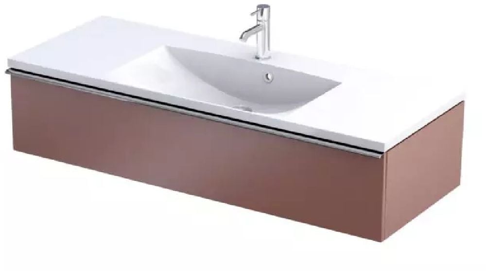 Oristo Compact dulap 119.6x45.5x25 cm sub chiuveta pe perete OR52-SD1S-120-19