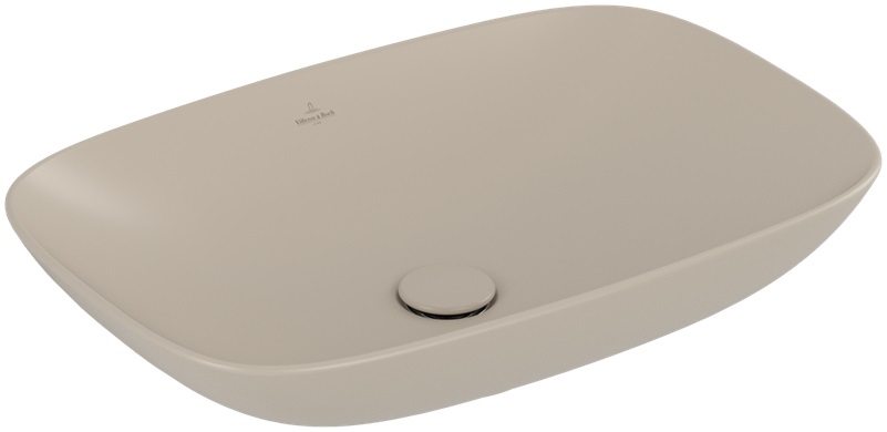 Villeroy & Boch Loop & Friends lavoar 63x43 cm dreptunghiular de blat maro/bej 4A5000AM