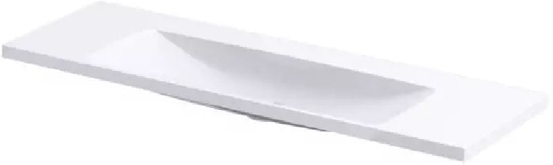 Oristo Compact lavoar 120x38 cm dreptunghiular mobilier alb UME-C-ET-120-92-BO