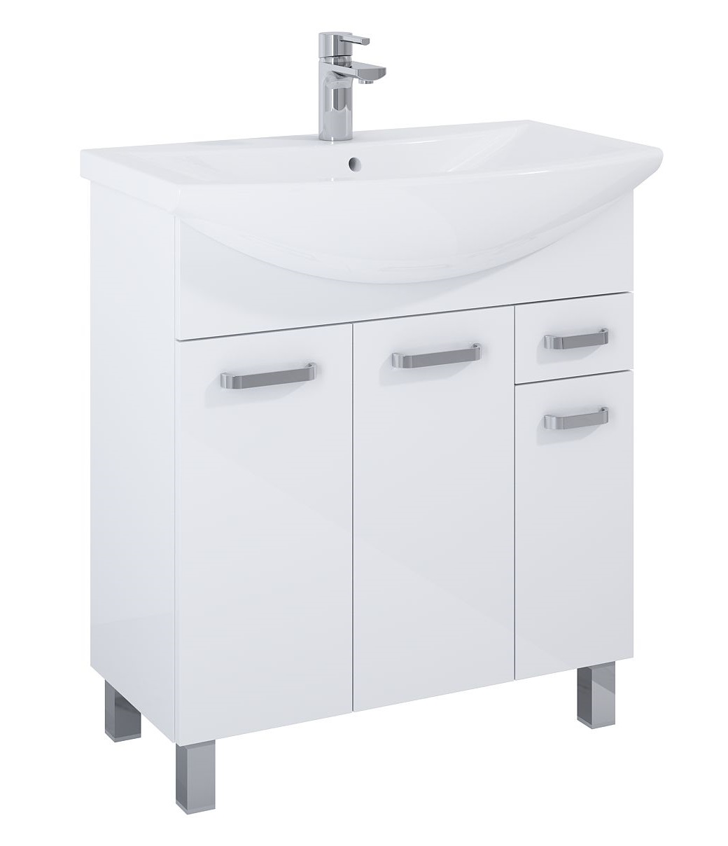 Elita Sunn lavoar cu dulap 75 cm alb RE169193008060