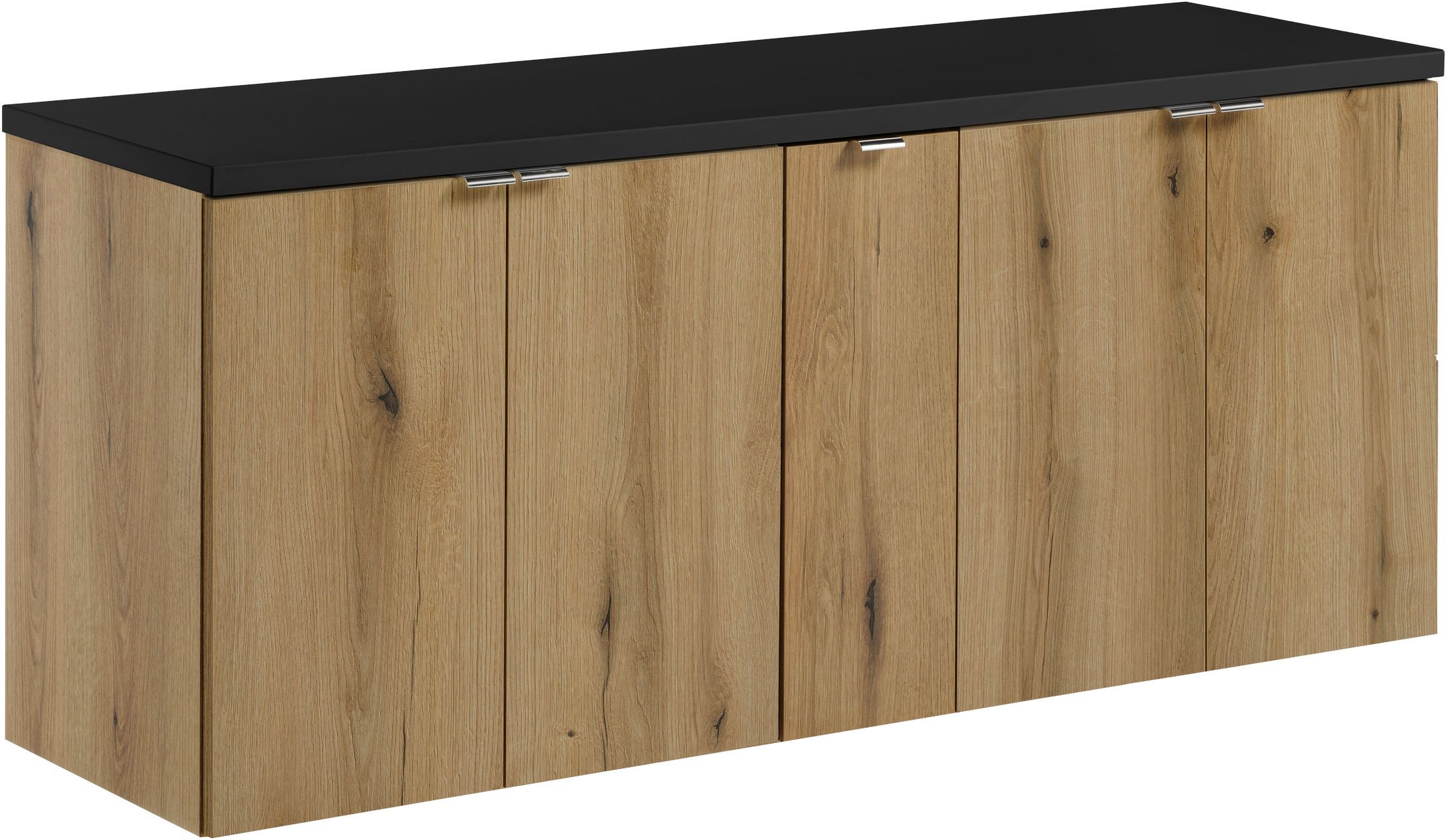 Set blat Comad Nova Black NOVA BLACK B 89-140, dulap Comad Nova Oak NOVA OAK A 82-60-2D, NOVA OAK A 81-20-1D(W81-01A)