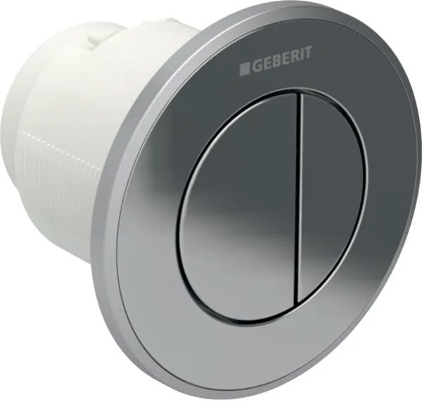 Geberit Typ 10 buton de spălare pentru WC crom mat 116.056.JQ.1