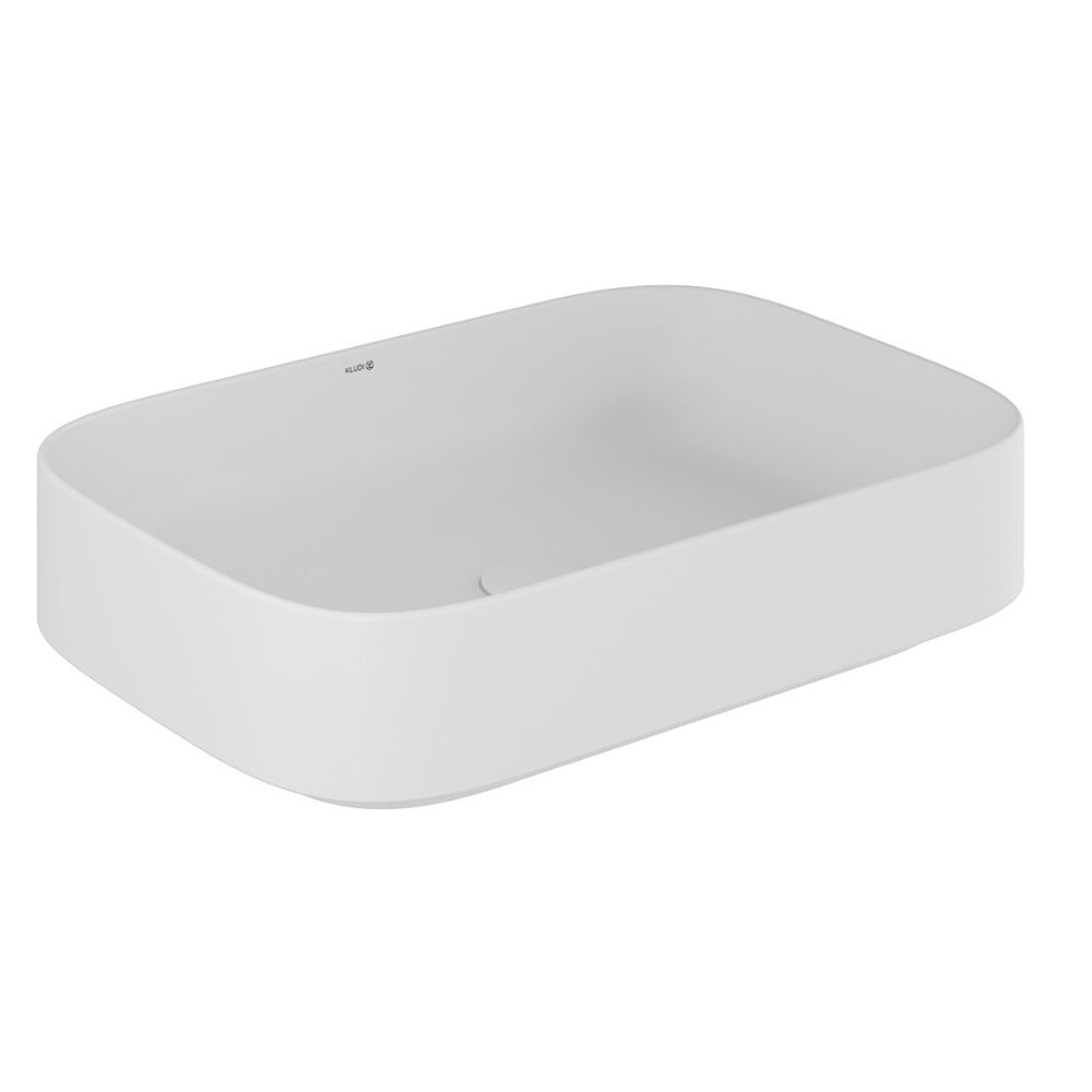 Kludi Resa S lavoar cu dop 60x40 cm dreptunghiular de blat alb 58CW4053