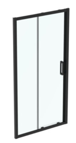 Ideal Standard Connect 2 uși de duș 105 cm culisantă negru mat/sticlă transparentă K9274V3