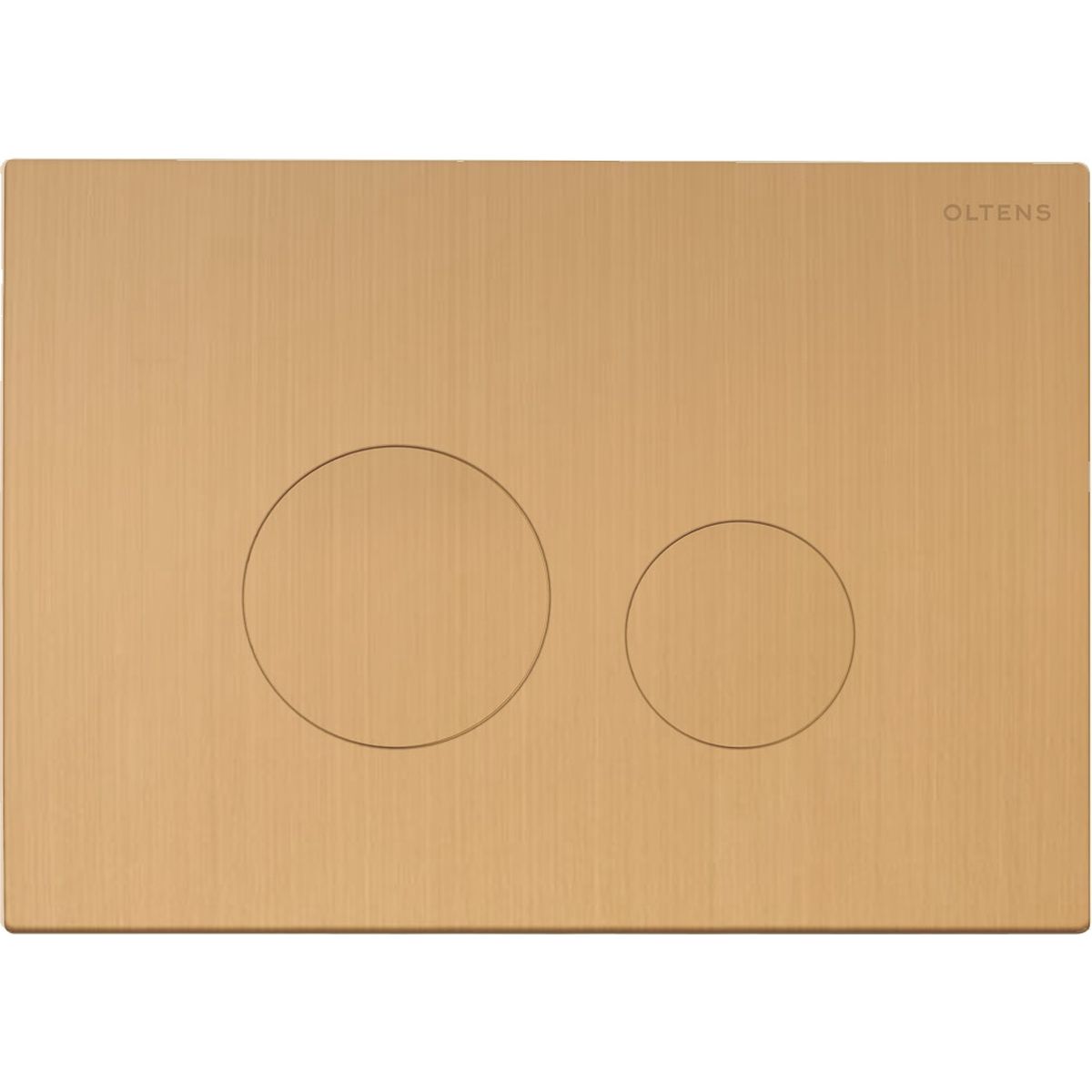 Oltens Lule buton de spălare pentru WC auriu periat 57102810