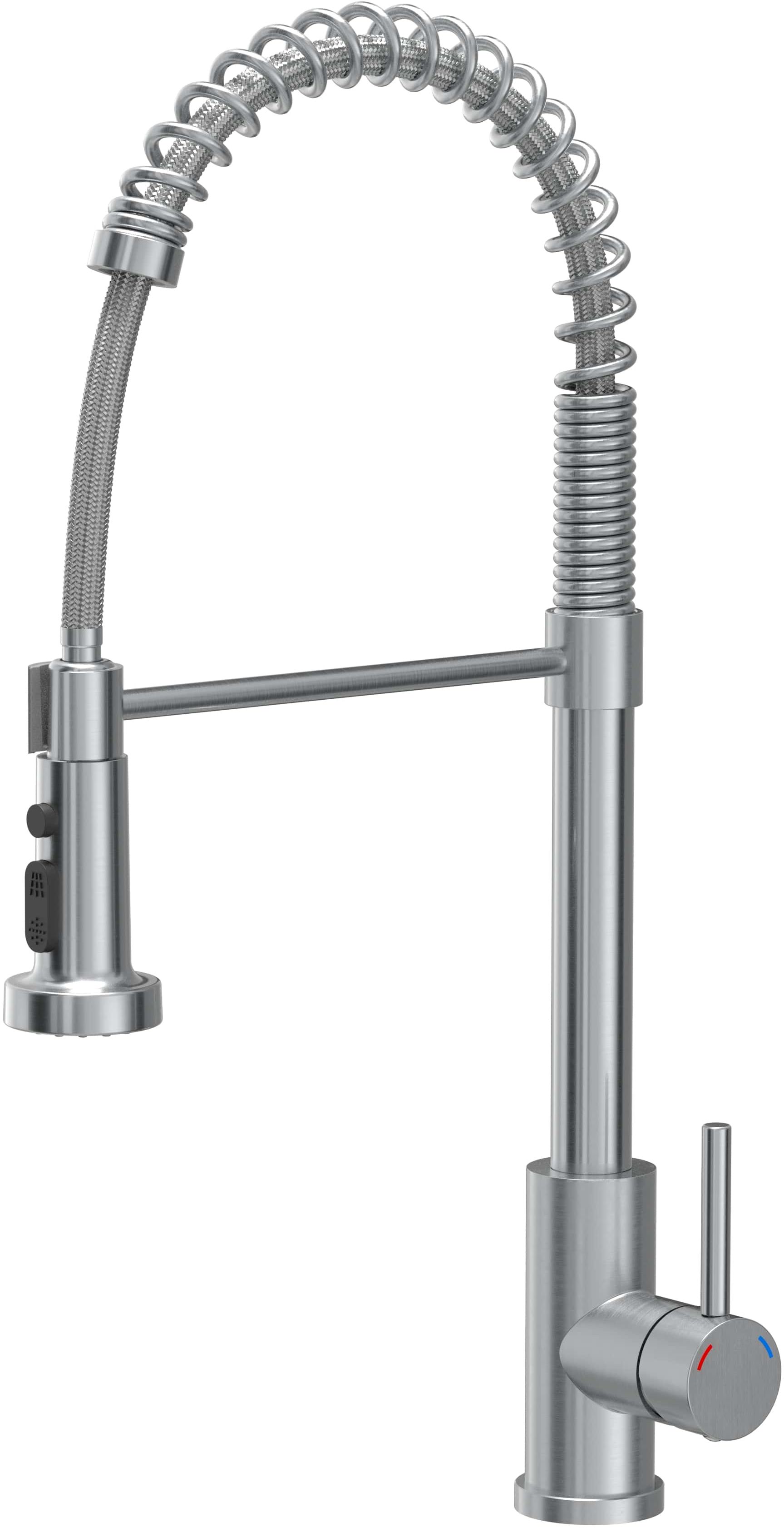 Quadron Alice baterie bucătărie pe picior oţel inoxidabil 52138BS