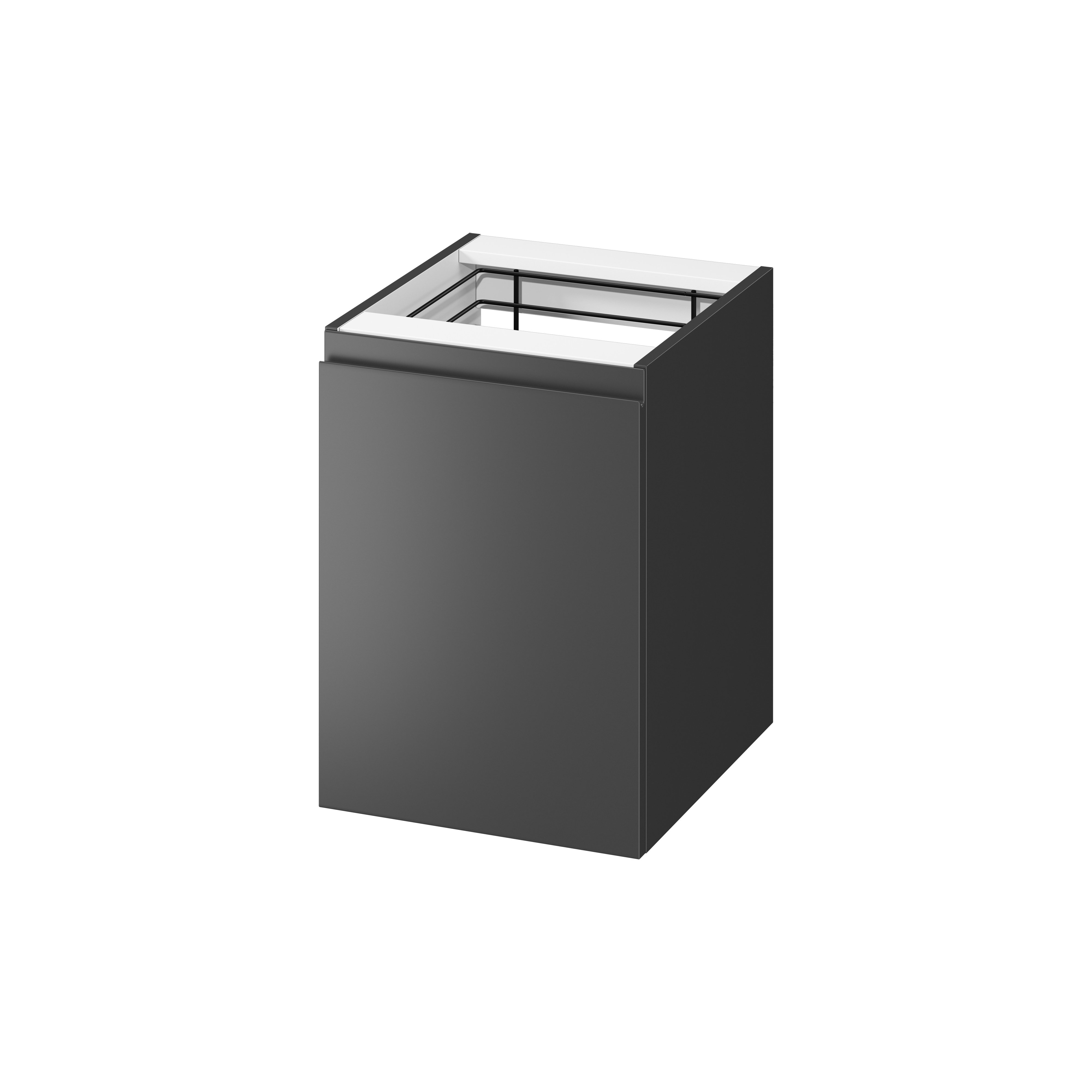 Cersanit Moduo dulap 40x44.7x55.1 cm laterala pe perete antracit S590-115