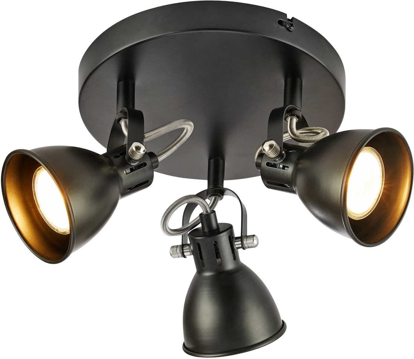 Markslöjd Mion lampă de tavan 3x7 W negru 108847