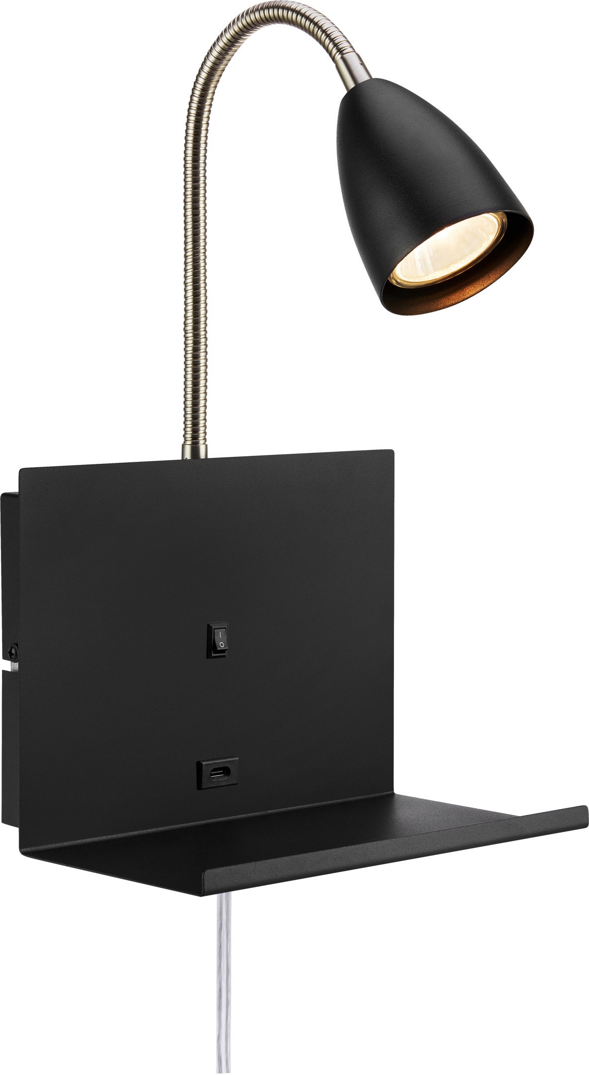 Markslöjd Cuarto lampă de perete 1x7 W negru 108855