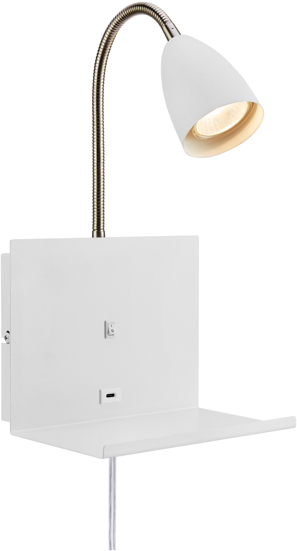Markslöjd Cuarto lampă de perete 1x7 W alb 108856